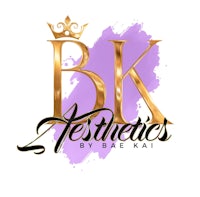 the logo for bk aesthetics by bae mai