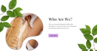 a website with the words who are we?